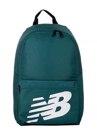 Рюкзак New Balance LOGO ROUND Зелений One size (7dLAB23015VDA ...