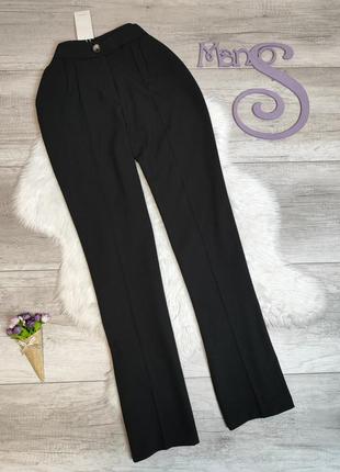 Женские брюки reserved черные классические размер 46 м