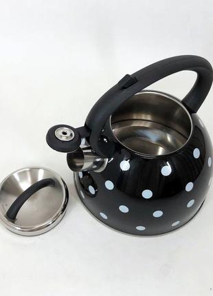 Чайник для газ плиты Unique UN-5301 2,5л | Чайник на плиту | Ч...