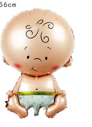 Кулька фігурна надувна фольговона малюк хлопчик