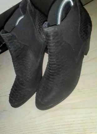 Кожаные ботинки -челси бренда billibi (дания) размер 40 (26.2 см)