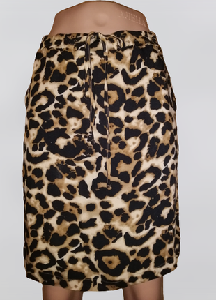 🧡🧡🧡новая (сток), стильная леопардовая юбка kaffe🧡🧡🧡