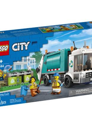 Конструктор LEGO City Мусороперерабатывающий грузовик 261 дета...
