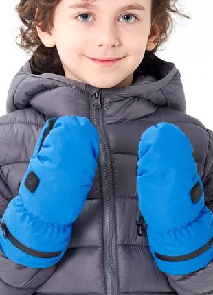 Перчатки с подогревом Aroma Season для детей Лыжные варежки дл...