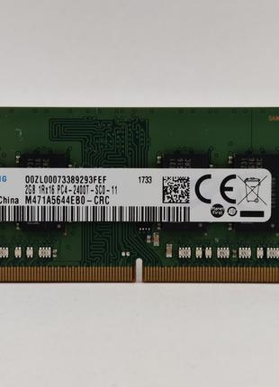 Оперативна пам'ять для ноутбука SODIMM Samsung DDR4 2Gb PC4-24...