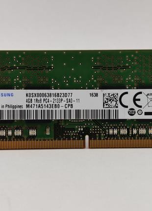 Оперативная память для ноутбука SODIMM Samsung DDR4 4Gb PC4-21...