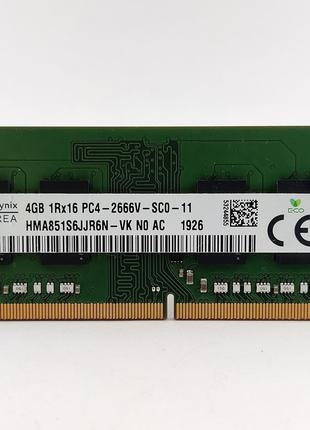 Оперативная память для ноутбука SODIMM SK hynix DDR4 4Gb PC4-2...