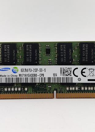 Оперативная память для ноутбука SODIMM Samsung DDR4 8Gb PC4-21...