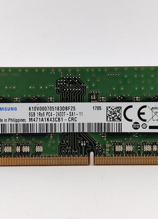 Оперативная память для ноутбука SODIMM Samsung DDR4 8Gb PC4-24...