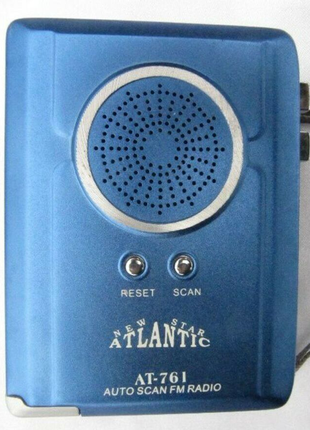 Кассетный плеер Atlantic AT-761цифровой FM приемник,автореверс,но