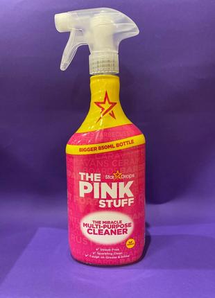 Универсальный спрей для очистки грязных поверхностей The Pink ...