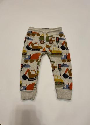 Утеплені спортивні штани для хлопчика next 2-3 роки 98см