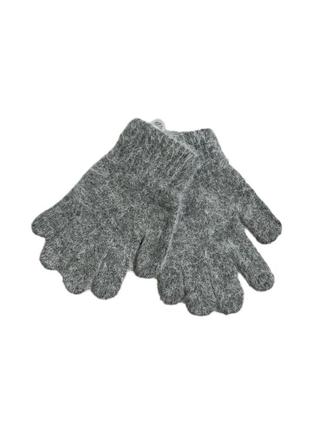 Женская рукавица из шерсти на резинке