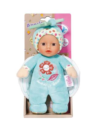 Лялька BABY BORN серії "For babies" – БЛАКИТНЕ ЯНГОЛЯТКО (18 cm)