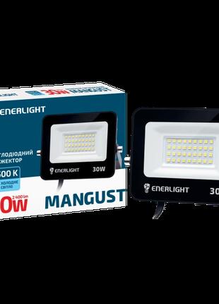 Прожектор світлодіодний 30Вт 6500K ENERLIGHT MANGUST