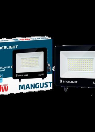 Прожектор світлодіодний 50Вт 6500K ENERLIGHT MANGUST