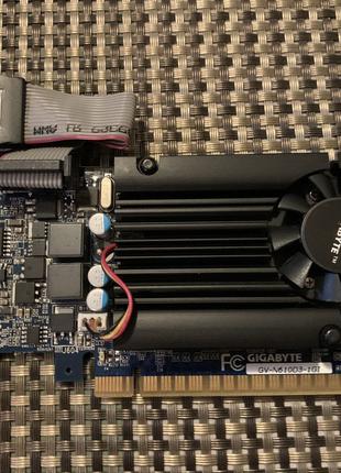 Видеокарта Gigabyte PCI-E GeForce GT610 1GB DDR3 (GV-N610D3-1GI)
