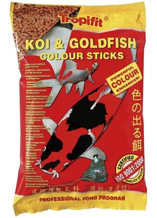 Корм для риб Koi&Goldfish; Colour Sticks для ставкових риб у п...