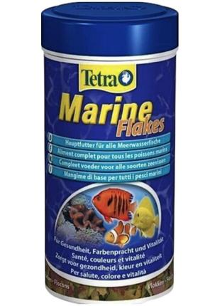 Корм для риб Tetra Marine Flakes для морських риб в пластівцях...