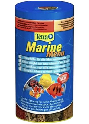 Корм для риб Tetra Marine Menu для морських риб суміш 250 мл (...