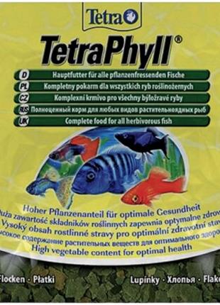 Корм для риб Tetra Phyll пластівці рослинні 12 г (4004218134430)