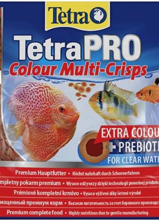 Корм для риб Tetra PRO Colour для акваріумних риб в чипсах 12 ...
