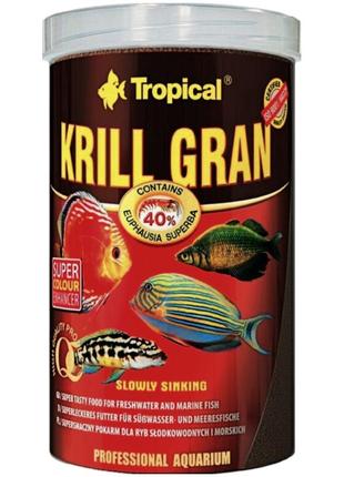 Корм для риб Tropical Krill Gran для акваріумних риб в гранула...