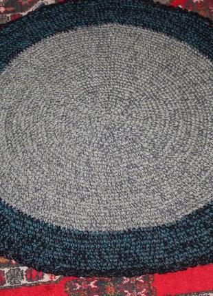 Килим, плетений килимок, килимок для спальні, килимок вязаний