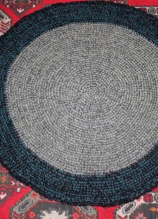 Килим, коврик вязанный, коврик для спальни, коврик вязаний