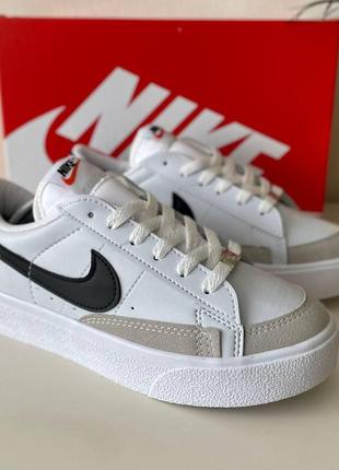 Женские кроссовки nike blazer low