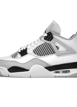 Мужские кроссовки nike air jordan 4 white