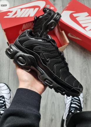 Мужские кроссовки nike air max plus tn+ black