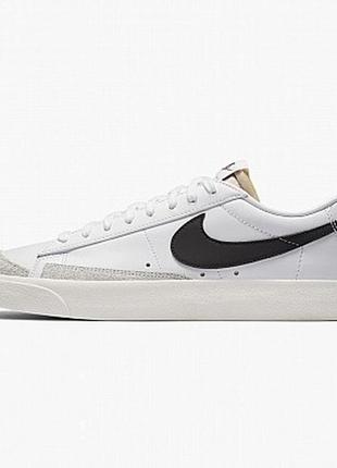 Мужские кроссовки nike blazer white black