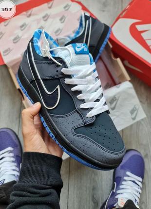 Мужские кроссовки nike sb dunk low concepts blue lobster