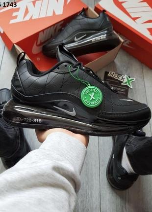 Мужские кроссовки nike air max 720-818 (чорні)