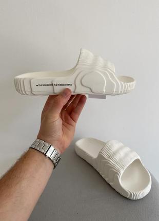 Шльопанці adidas adilette slide white