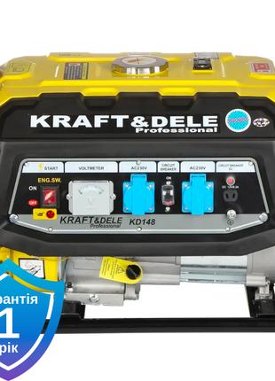 Генератор бензиновий Kraft&Dele; KD-148 3500W