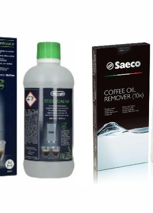 Набор для чистки кофемашин Delonghi Philips Saeco (DLSC500, CA...