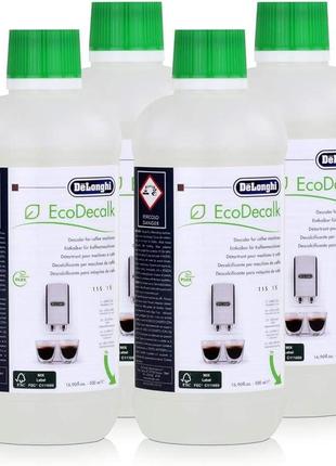 Набор жидкости для очистки кофемашины от накипи DeLonghi EcoDe...
