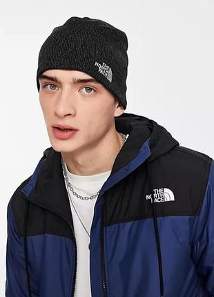 The north face jim beanie tnf black heather nf00a5whks7 шапка ...