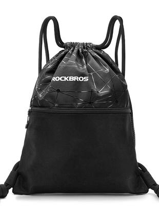 Компактний спортивний рюкзак-мішок на шнурках ROCKBROS RB-D49 ...