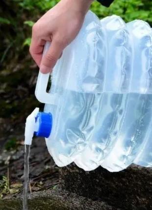 Похідні каністри для води, пластикові 15л