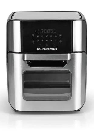 Фритюрница GOURMETmaxx Heissluftfritteuse 9в1 1500Вт 12L з сис...