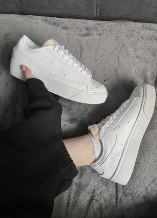 Кроссовки nike blazer low platform