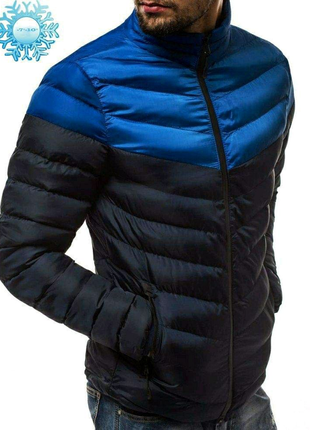 Чоловіча куртка євро-зима blue/Black