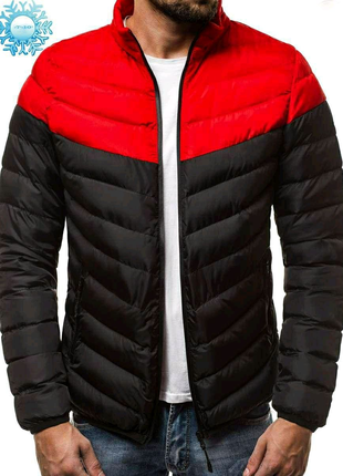 Чоловіча куртка євро-зима Red/Black