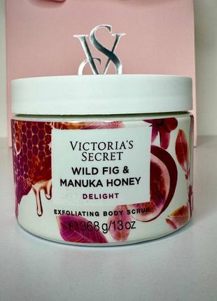 Скраб для тіла wild fig & manuka honey victoria's secret