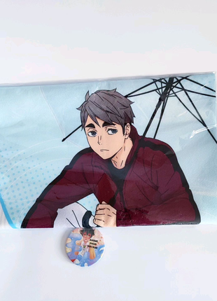 Рушник волейбол полотенце аніме аниме