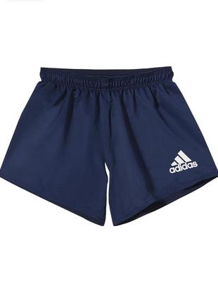 Спортивные шорты adidas синие для регби
