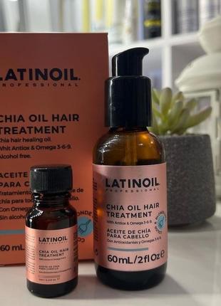 Latinoil олія для волосся з чіа